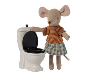 Maileg Toilet, Mouse | SS24 (incoming April 2024)