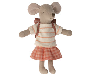 Maileg Tricycle mouse, Big sister - Coral | SS24 (incoming June 2024)
