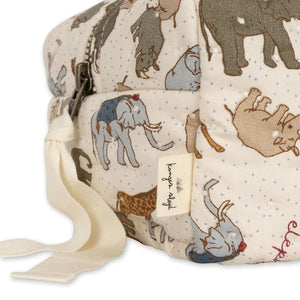 Konges Sloejd AW23 small quilted toiletry bag | elephantastic