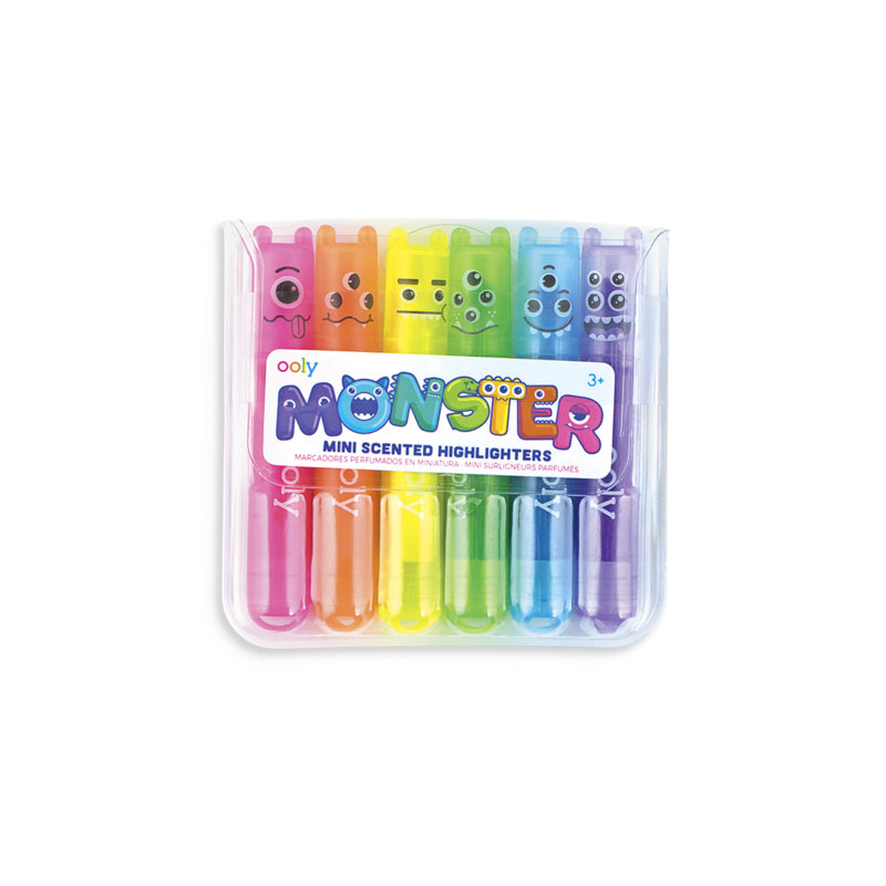Ooly Mini Monster Scented Highlighters