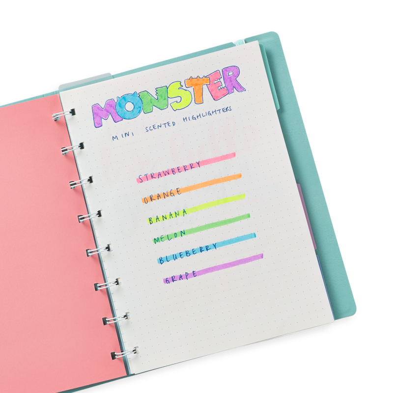 Ooly Mini Monster Scented Highlighters