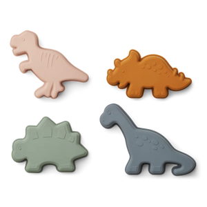 Liewood GILL SAND MOULDS 4 PACK | DINO / SANDY