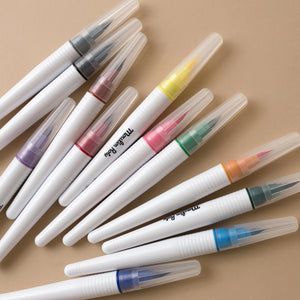 Moulin Roty LES SCHMOUKS SET OF 12 LARGE BRUSH MARKERS