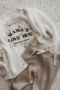 Bencer & Hazelnut Mama's Love Bug Bodysuit/Tee - Daisy